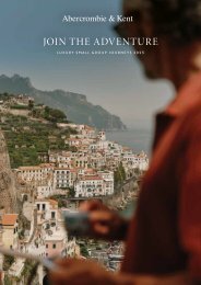 Luxury Small Group Journey 2025