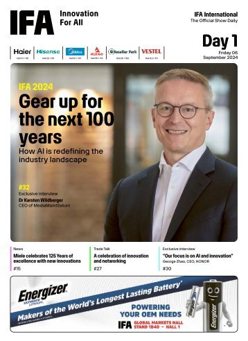 2024 IFA International - DAY 1 Edition
