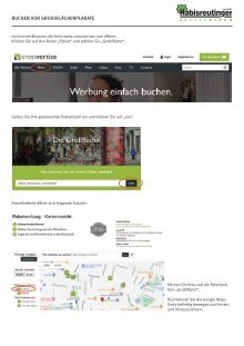 Erklärung |Buchen von Großflächenplakaten