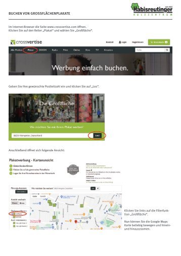 Erklärung |Buchen von Großflächenplakaten