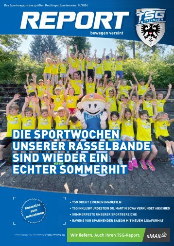 TSG Reutlingen_Report III 2024