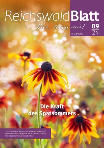 Reichswaldblatt - Feucht September 2024