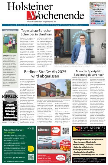 Holsteiner am Wochenende 36 2024