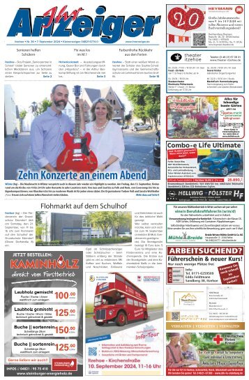 Ihr Anzeiger Itzehoe 36 2024
