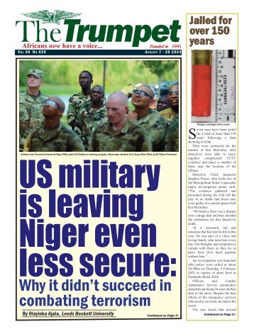The Trumpet Newspaper Issue 629 (August 7 - 20 2024)