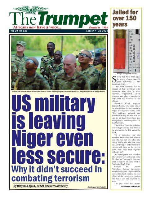 The Trumpet Newspaper Issue 629 (August 7 - 20 2024)