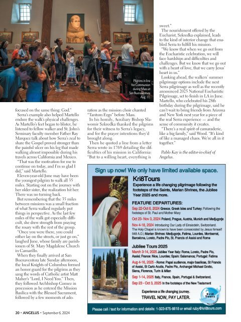 Angelus News | September 6, 2024 | Vol. 9 No. 18