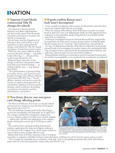 Angelus News | September 6, 2024 | Vol. 9 No. 18