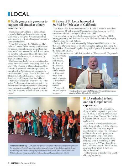 Angelus News | September 6, 2024 | Vol. 9 No. 18