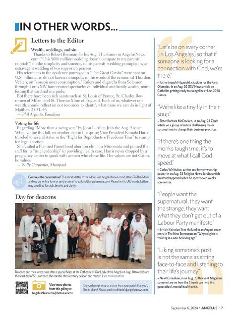 Angelus News | September 6, 2024 | Vol. 9 No. 18