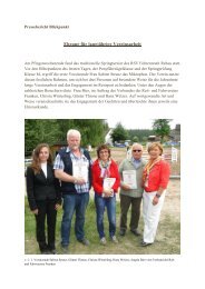 Pressebericht zu den Ehrungen 2012 - Reitsportverein Fohrenreuth ...