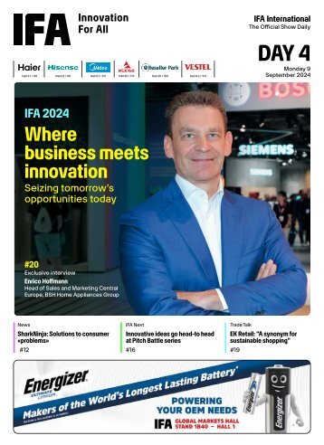 2024 IFA International - Day 4 Edition