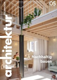 architektur FACHMAGAZIN Ausgabe 5 2024