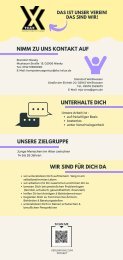 Flyer Kompetenzagentur