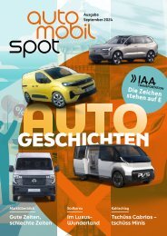 Auto Mobil Spot - Ausgabe Herbst 2024 - Sonderteil IAA Transportation