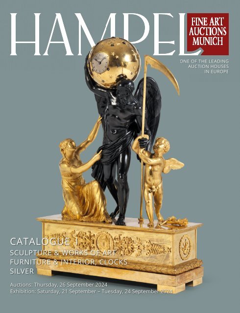 Sculpture & Works of Art, Furniture & Interior, Clocks, Silver