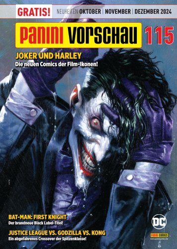 Panini Vorschau 115 - Neuheiten Oktober, November und Dezember 2024