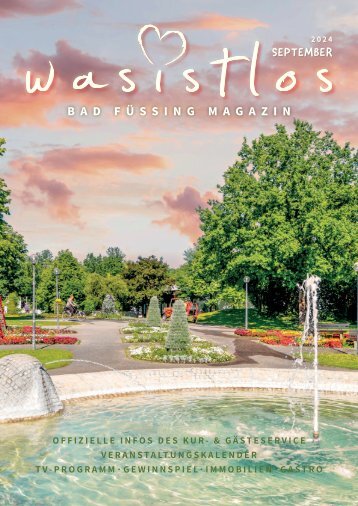 wasistlos Magazin Ausgabe September 2024