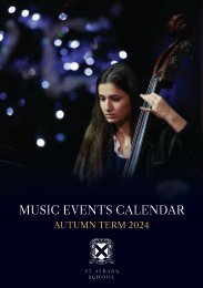 Music Events Autumn 2024