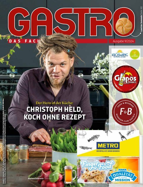 GASTRO das Fachmagazin 9/24