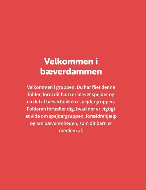 Velkommen i bæverdammen