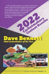 2022 AFDCS Cachetmakers Contest