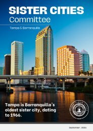 Sister Cities Committe: Tampa and Barranquilla