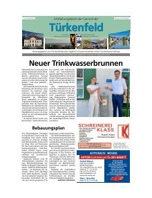 Mitteilungsblatt der Gemeinde Türkenfeld | September 2024