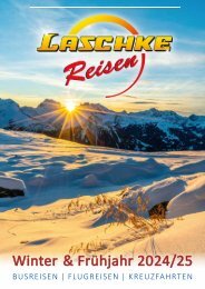 Laschke Reisen - Katalog Winter 2024-2025