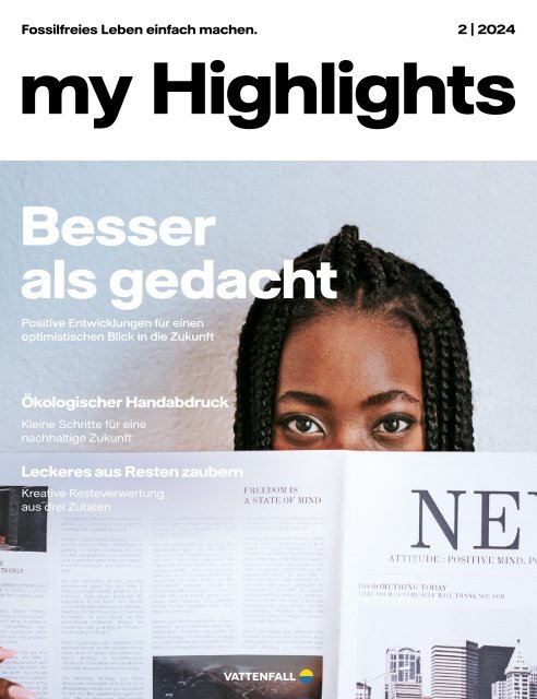 Vattenfall my Highlights Ausgabe 2/2024