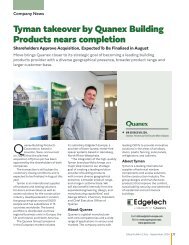 Tyman takeover by Quanex Building Products nears completion