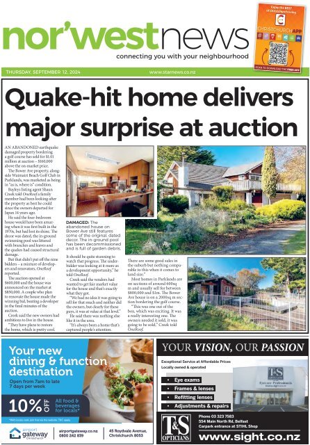 Nor'West News: September 12, 2024