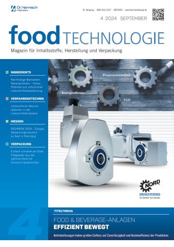 food TECHNOLOGIE 4/2024