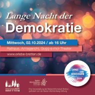Lange Nacht der Demokratie