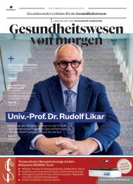 Gesundheitswesen von morgen
