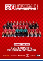 TUSEM Hallenheft 01 | Saison 2024/25