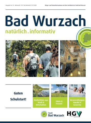 11.09.2024 Bürger- und Gästeinformation Bad Wurzach