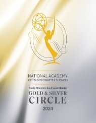 2024 Rocky Mountain Southwest Gold and Silver Circle Program