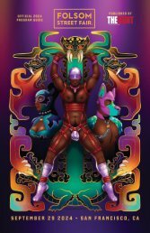 THE OFFICIAL FOLSOM STREET FAIR GUIDE 2024