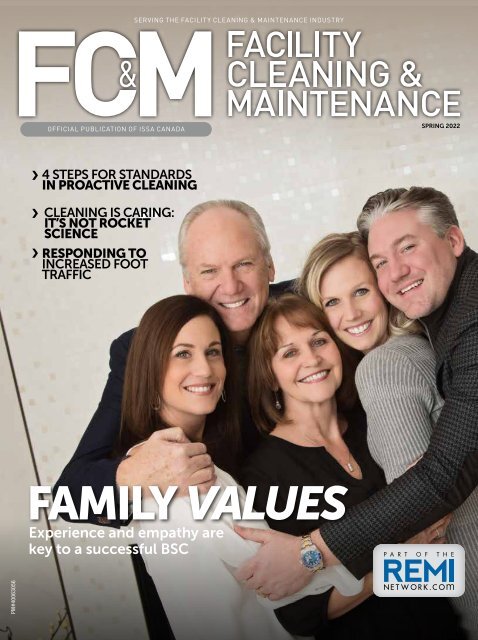 Facility Cleaning & Maintenance – Spring 2022