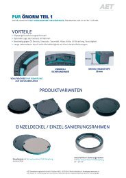 Produktbeschreibung PUR ÖNORM TEIL 1