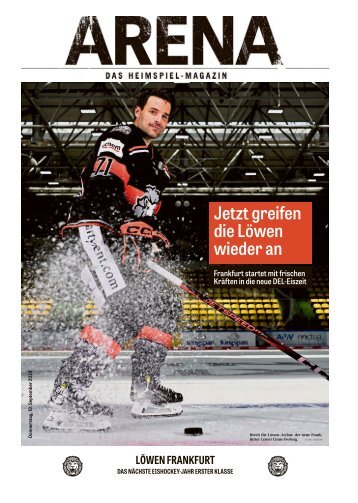 ARENA Heimspiel Löwen Frankfurt Saison 2024/25