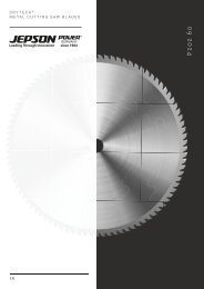 JEPSON POWER SAW BLADE CATALOG 2024