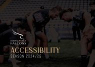 Accessibility at Newcastle Falcons