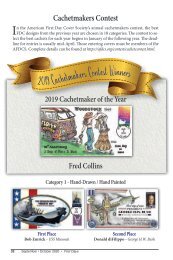 2019 Cachetmakers Contest