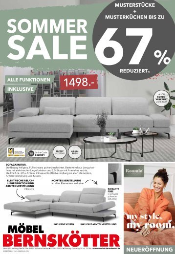 Möbel Bernskötter - Prospekt KW 38 - 2024