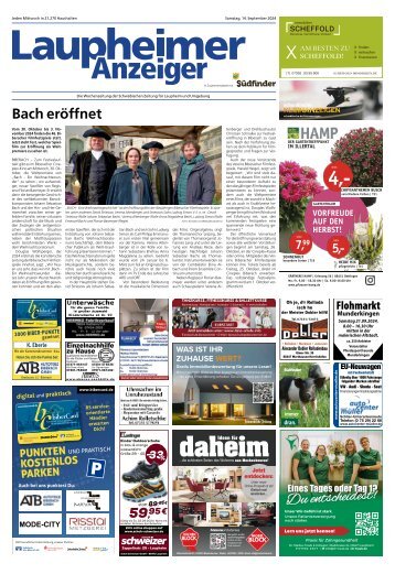 14.09.2024 Laupheimer Anzeiger