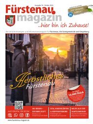 Fürstenau Magazin Herbst 2024