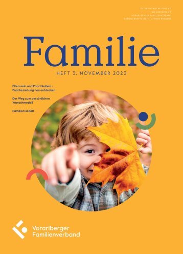 Zeitschrift Familie Herbst 2023