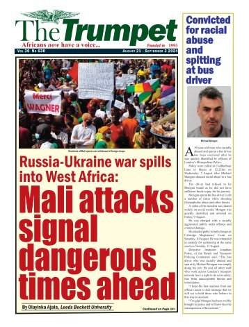 The Trumpet Newspaper Issue 630 (August 21 - September 3 2024)